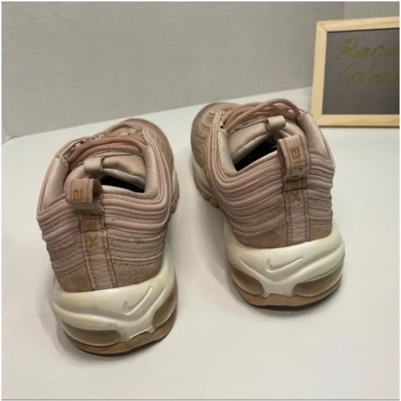 Nike Air Max 97 - 2018 Metallic Particle Beige / White - Women’s US 8 - Picture 5 of 9